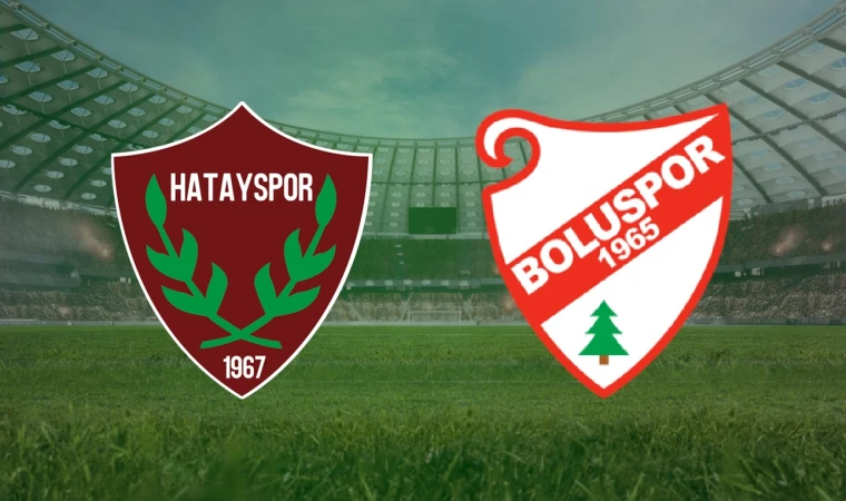 CANLI | Hatayspor- Boluspor maçını canlı izle (Maç Linki)