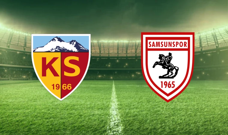 CANLI | Zecorner Kayserispor-Samsunspor maçını canlı izle (Maç Linki)