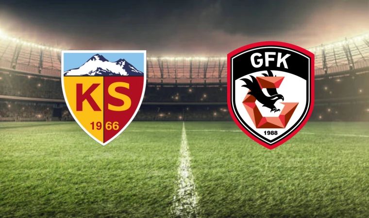 CANLI | Kayserispor-Gaziantep FK maçını canlı izle (Maç Linki)