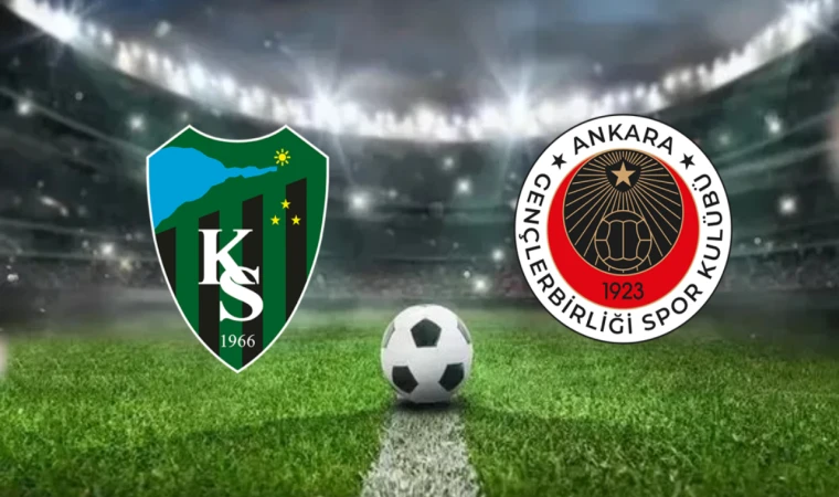 CANLI | Kocaelispor -Gençlerbirliği maçını canlı izle (Maç Linki)