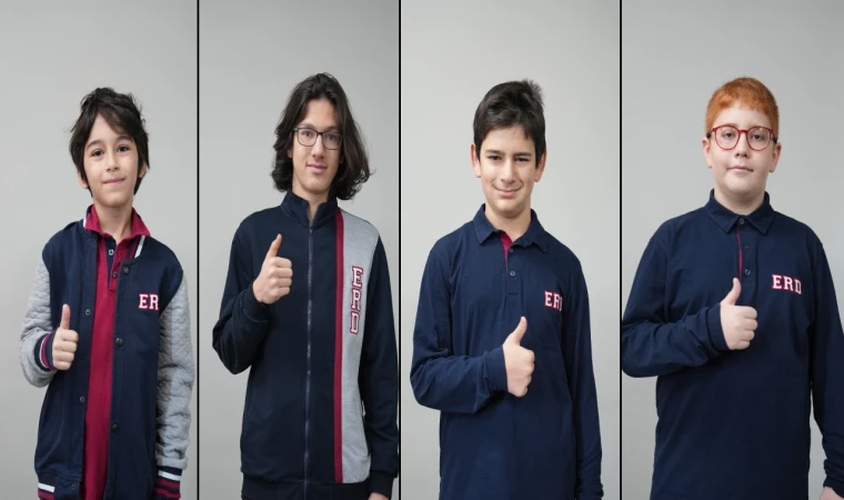 Erdem Koleji öğrencilerinden büyük başarı!