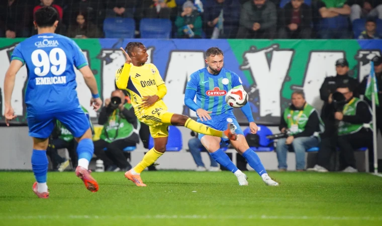 Fenerbahçe’den Rize’de Tarihi Geri Dönüş: 2-0’dan 2-5’e!
