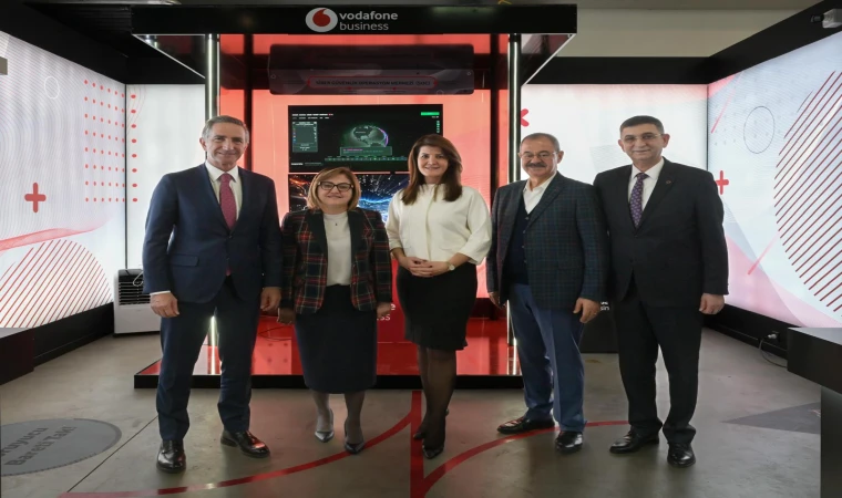 Vodafone, Gaziantep’teki yeni teknoloji merkezi ile Anadolu sanayisini geleceğe hazırlayacak