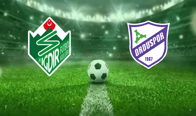 CANLI |Iğdır FK-Orduspor 1967 SK maçını canlı izle (Maç Linki)