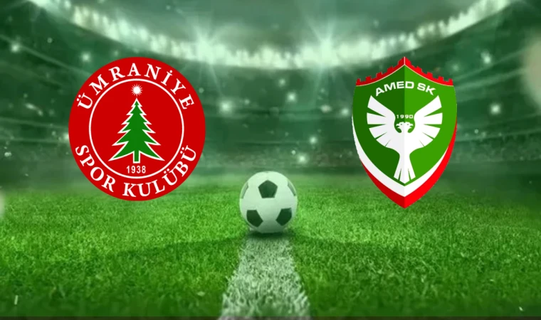 CANLI | Ümraniyespor-Amed SK maçını canlı izle (Maç Linki)