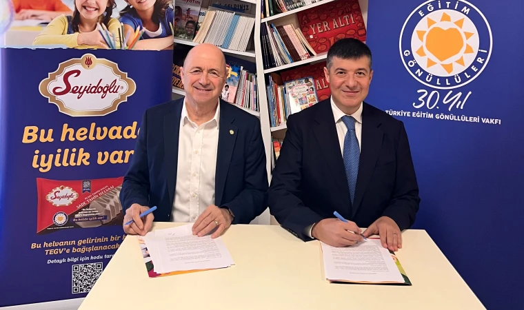 Gaziantepli hayırseverden eğitime destek! Seydioğlu Gıda ile TEGV arasında imzalar atıldı