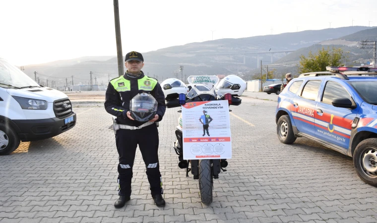 Gaziantep’te motosiklet sürücülerine hayat kurtaran eğitim