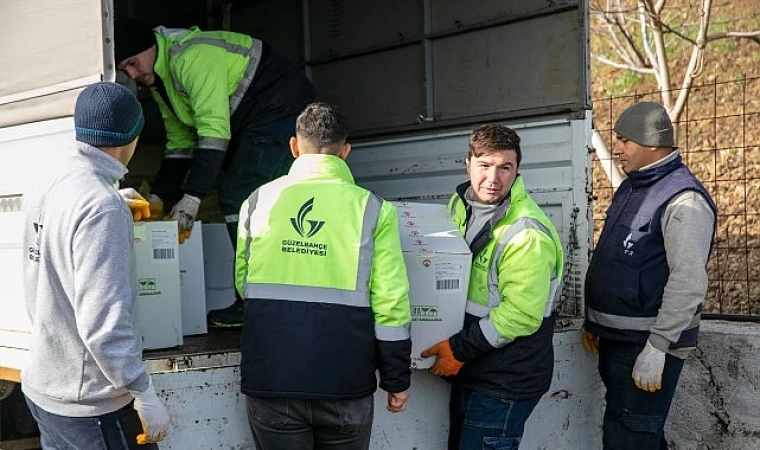 Güzelbahçe Belediyesi’nden çiftçiye güç veren destek