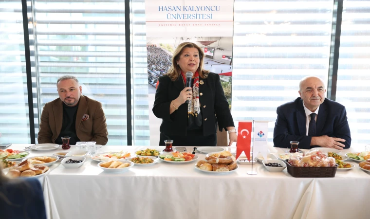 Hasan Kalyoncu Üniversitesi Hedef Büyüttü! HKÜ Rektör Vekili Küçükerdoğan Basınla Buluştu