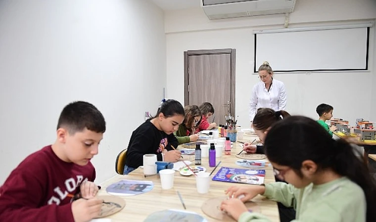 Osmangazi’de Çocuklar Kitaplardan İlham Alarak Üretiyor