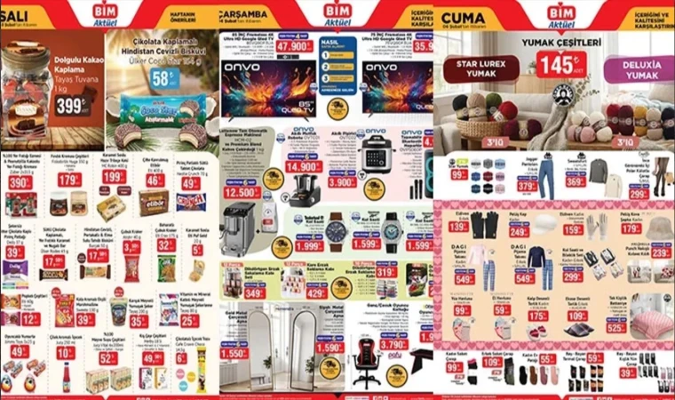 BİM’de Şok Kampanya! Mini Ütü, Ankastre Set ve Yüzlerce Ürün 3 Şubat’ta Satışta