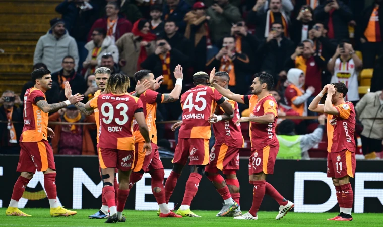 Galatasaray’dan gol şov! RAMS Park’ta 5 gollü gece, liderlik perçinlendi