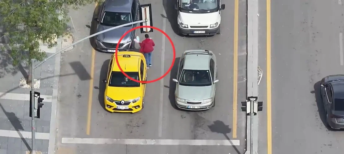 Gaziantep’te Gökyüzünden Takip! Dron Destekli Denetimde Dilenci ve Seyyar Satıcılara Geçit Verilmedi!