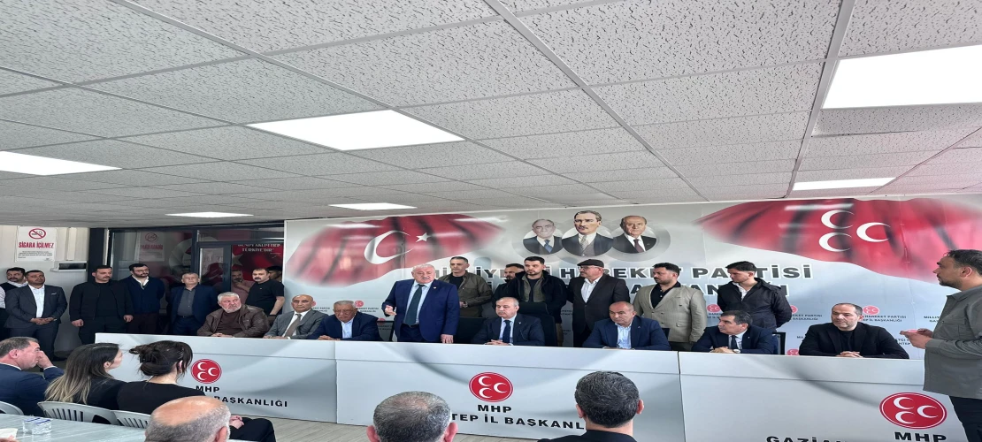 Sermet Atay’dan MHP Gaziantep İl Başkanlığına kritik ziyaret! Verdiği mesaj dikkat çekti