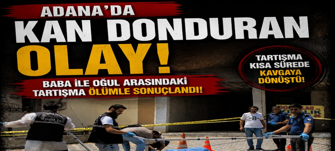 Adana’da Dehşet Olayı: Emekli Polis, Kendisine Bıçakla Saldırdığı İddia Edilen Oğlunu Vurdu