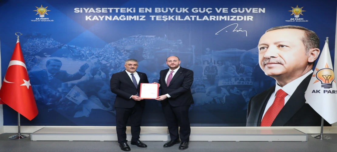 AK Parti Nizip’te Yeni Dönem! İlçe Başkanlığına Fatih Altunses Atandı