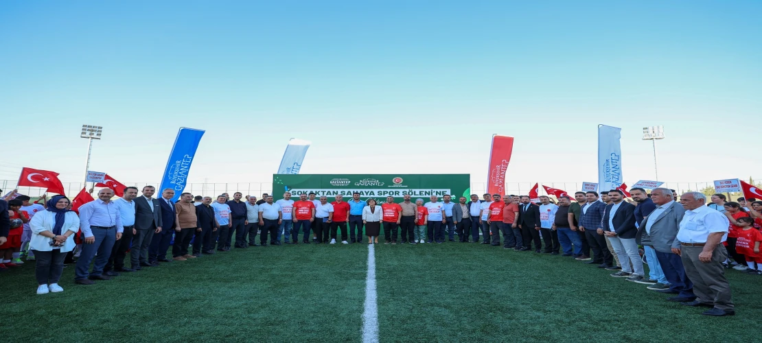 Gaziantep’te “Sokaktan Sahaya Spor Şöleni” başladı