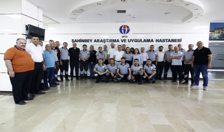 GAÜN Hastanesi’nde Özel Güvenlik Haftası kutlandı
