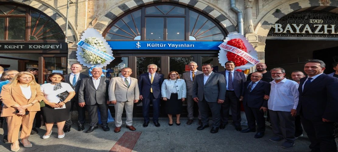 Gaziantep’e yeni kültür durağı! İş Bankası Kültür Yayınları Bayazhan’da açıldı
