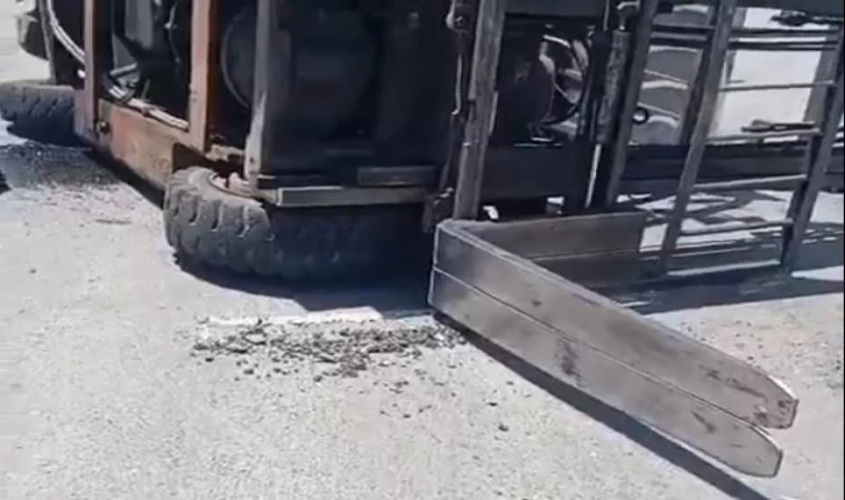 Gaziantep’te forklift kazası: 19 yaşındaki işçi hayatını kaybetti