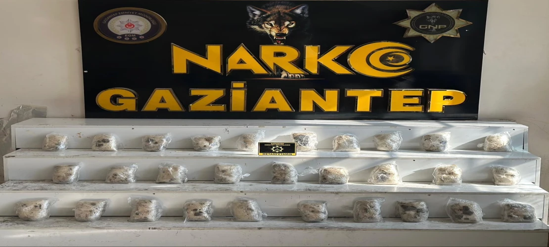 Gaziantep’te haziran ayı narkotik operasyonları: 168 şüpheli tutuklandı