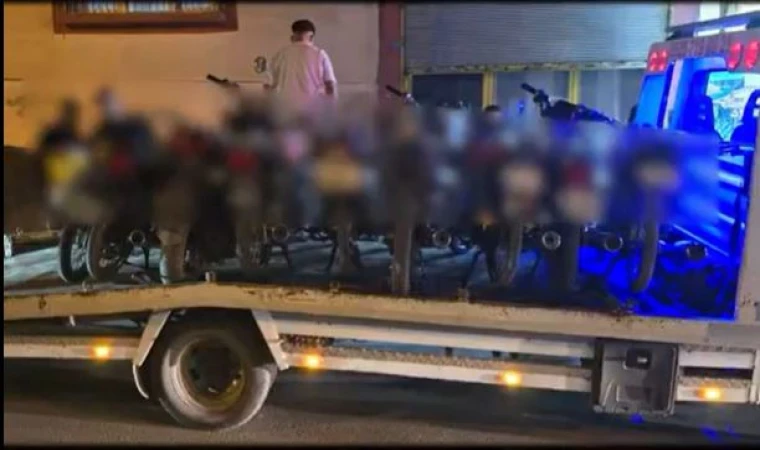 Gaziantep’te motosikletlere sıkı denetim: 168 sürücüye 3 milyon lira ceza