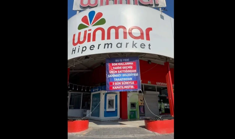 Gaziantep’te tarihi geçmiş ürün satan market kapatıldı! Tahmazoğlu duyurdu
