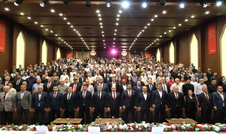 MHP Gaziantep'te İlçeler tamam! Sırada İl Kongresi var...