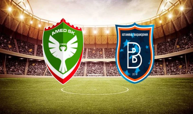 Amedspor-Başakşehir maçı ne zaman, saat kaçta, hangi kanalda?