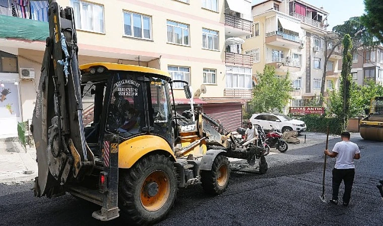 Maltepe’de asfalt yenileme çalışmaları devam ediyor