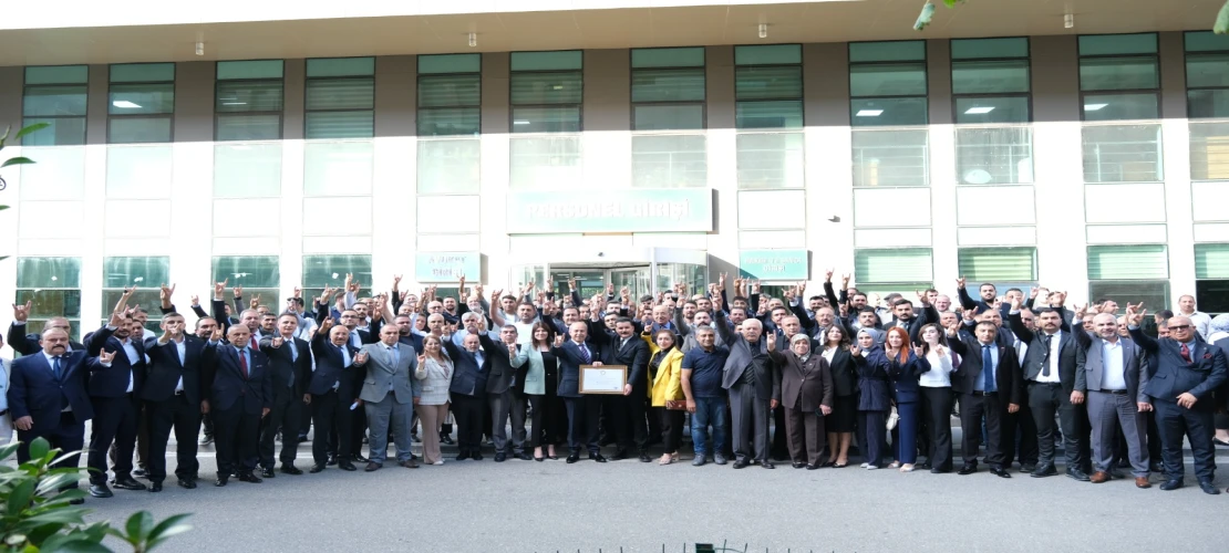 MHP Gaziantep İl Başkanı Mehmet Sait Kılıç mazbatasını aldı! Bayrağı daha yukarı taşıyacağız