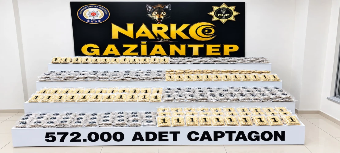 Gaziantep’te eylül ayında uyuşturucu operasyonları: 161 şüpheli tutuklandı