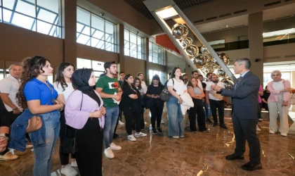 Öğrenciler, Şehitkamil Sahnesi'ni gezdi