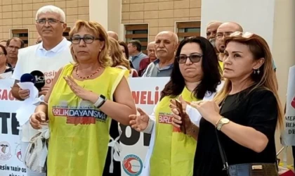 Sağlıkta şiddete işaret diliyle ses verdiler