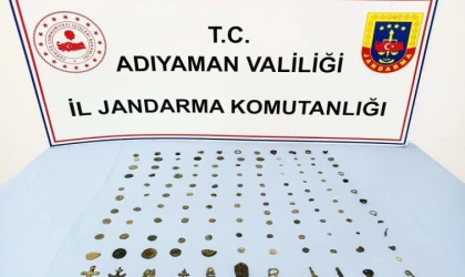 Adıyaman Jandarması’ndan tarihi eser operasyonu