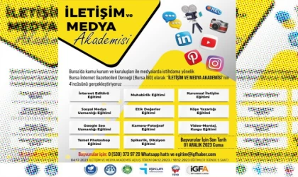 İletişim ve Medya Akademisi başlıyor