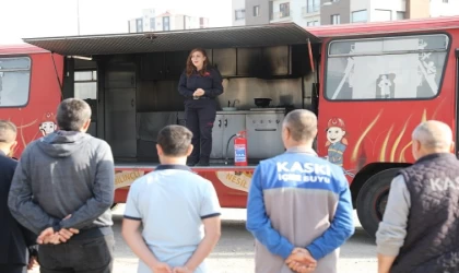 KASKİ personeline yangın güvenliği eğitimi