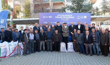 Tarımda verimlilik Bursa Büyükşehir’le artıyor