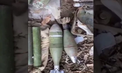 Pençe Yıldırım’da teröristlerin inlerinden çok sayıda mühimmat çıktı