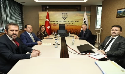 Şahin’den TMO Genel Müdürü Güldal’a ziyaret: Gaziantep Tarımı konuşuldu