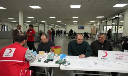 Şehitkamil'den kan bağışına destek