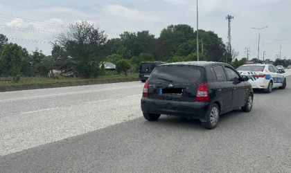 Araçtan atladı ağır yaralandı