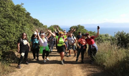 Bursa’da doğaseverlerden ’Rota Myrleia’da zumbalı tur