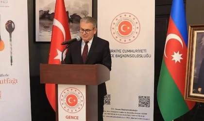 Ege Üniversitesi gastronomi ekibi Gence’de Ege Mutfağını tanıttı