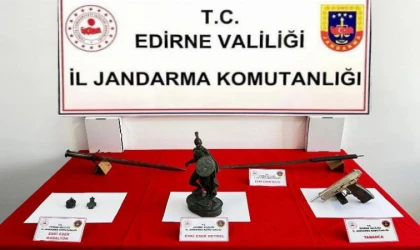Uzunköprü’de tarihi eser kaçakçılığı operasyonu