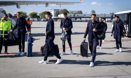 A Milli Takım, EURO 2024 için Almanya'ya gitti