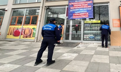 ŞAHİNBEY BELEDİYESİ MAHKEME KARARIYLA O MARKETİ TEKRAR KAPATTI