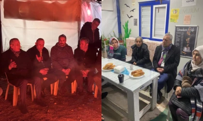CHP Gaziantep Milletvekili Öztürkmen, geceyi depremzedelerle geçirdi