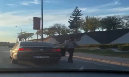 Gaziantep’te magandalar trafiği tehlikeye attı