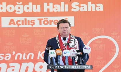 Gündoğdu Futbol Sahası hizmete açıldı